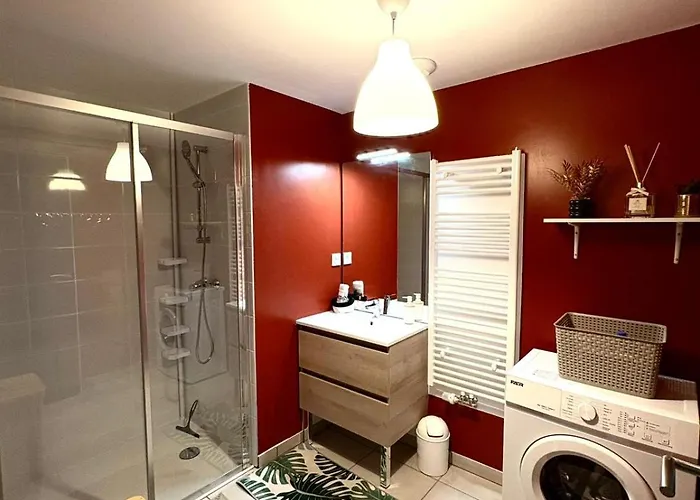 Appartement L'escapade Des Dômes - Proche De La Gare - Garage - Jaccuzi Clermont-Ferrand