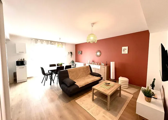 Appartement L'escapade Des Dômes - Proche De La Gare - Garage - Jaccuzi